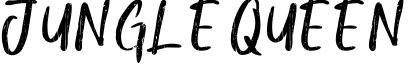 Jungle Queen字体预览