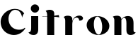 Citron字体预览图