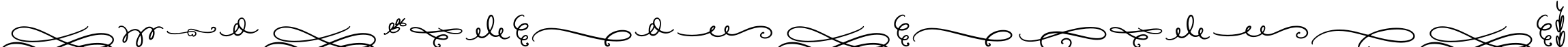 Amora Wintergate Dingbats字体预览图