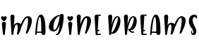Imagine Dreams字体预览图