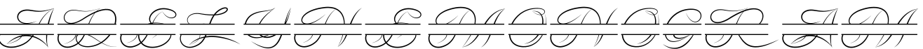 Adelyne Monogram字体预览