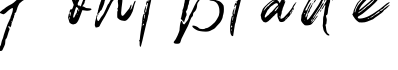 FontBlade字体预览图