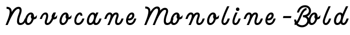 NovocaneMonoline-Bold字体预览图