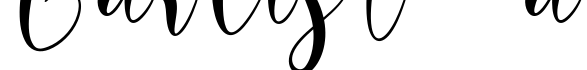 Carlista字体预览图