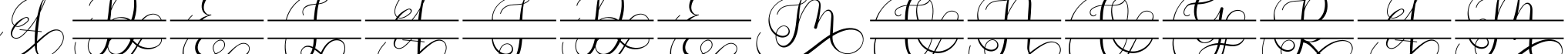 Adelaide Monogram字体预览