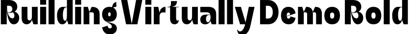Building Virtually Demo Bold字体预览