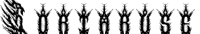 Fortaruse字体预览图