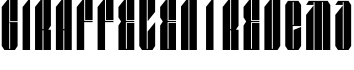 GIRAFFECENTREDemo字体预览图