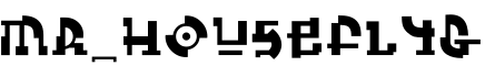 mr_HouseFlyG字体预览图