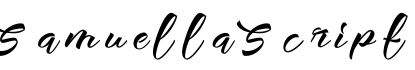 Samuella Script字体预览
