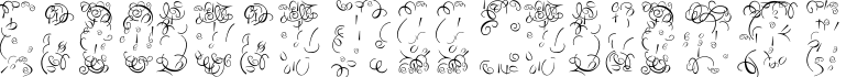 Treasury W00 System BF字体预览图