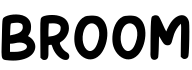 Broom字体预览