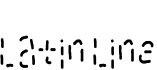 Latin Line字体预览图