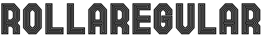 Rollaregular字体预览图
