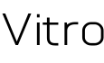 Vitro预览字体图片