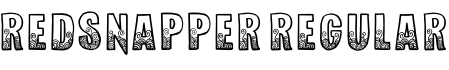 RedSnapper-Regular字体预览