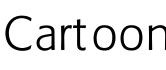Cartoon字体预览图
