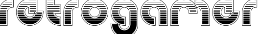 RetroGamer字体预览图