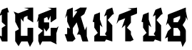 ICE KUTUB字体预览图