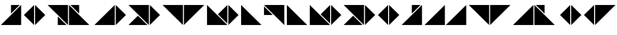 PAL Trigonographic AF字体预览图
