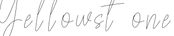 Yellowstone字体预览图