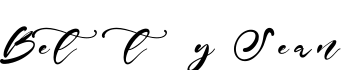 Betty Sean字体预览图