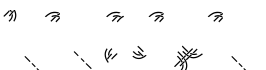 Interlace Set字体预览图
