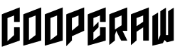 COOPERAW字体预览图