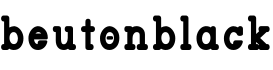 beutonblack字体预览图