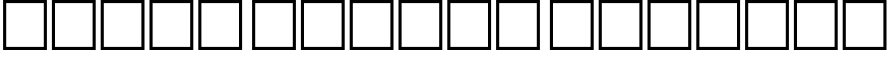Lotus Postal Barcode字体预览图