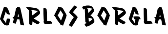 Carlos Borgla字体预览