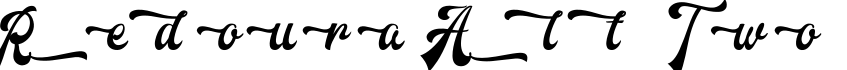 RedouraAltTwo字体预览