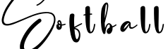 Softball字体预览