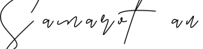 Samarotan字体预览图