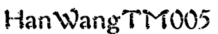 HanWangTM005字体预览图