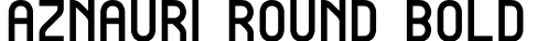 Aznauri Round Bold字体预览