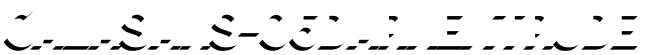 Calasans-05DarkExtrude字体预览图