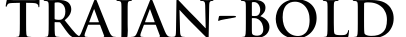Trajan-Bold字体预览