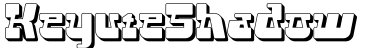 KeyuteShadow字体预览图