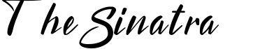 The Sinatra字体预览图