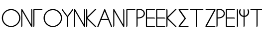 Ongunkan Greek Script字体预览图