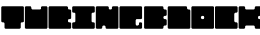 Turing Block字体预览图