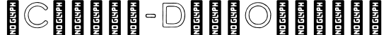 ☞Calder-DarkOutline字体预览图