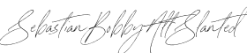 SebastianBobbyAltSlanted字体预览图