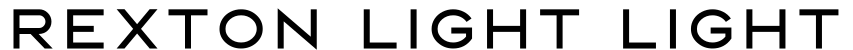 Rexton Light Light字体预览图