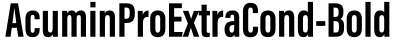 AcuminProExtraCond-Bold字体预览图