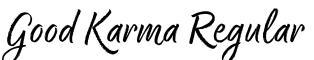 Good Karma Regular字体预览