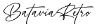 BataviaRetro字体预览图
