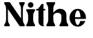 Nithe字体预览图