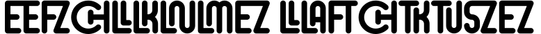 Chalmone Ligature字体预览图